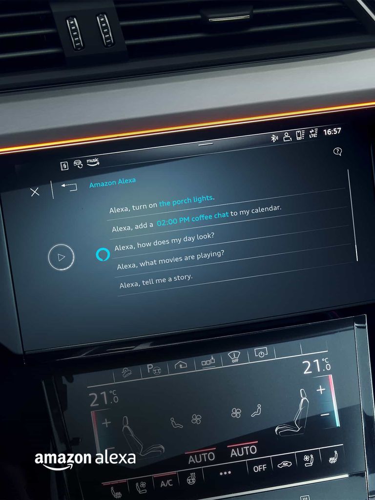 Audi e-tron Alexa